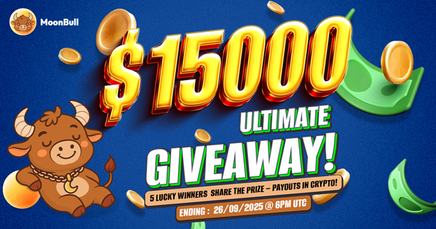 Don’t Let Fortune Slip Away: MoonBull Powers $15K Giveaway With Presale Launching Soon, as Shiba Inu and Brett Heat Up